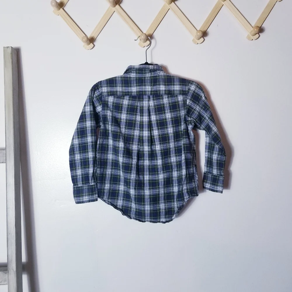 CHAPS TODDLER BOYS BUTTON DOWN SHIRT SIZE 3/3T